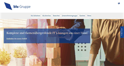 Desktop Screenshot of blugruppe.com